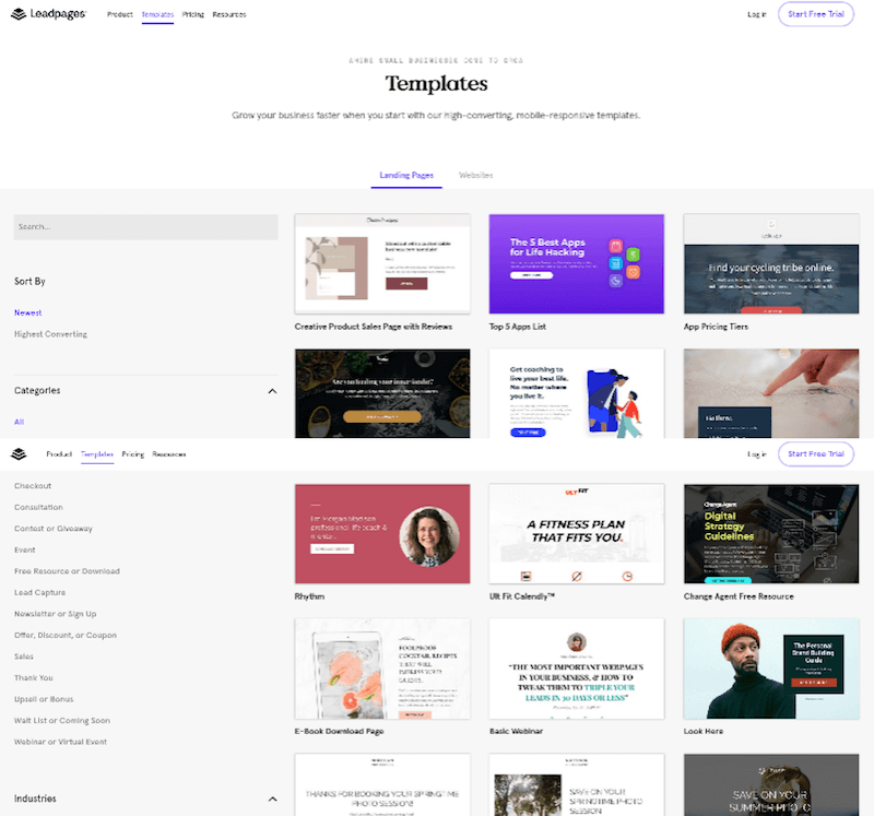 Leadpages-Templates