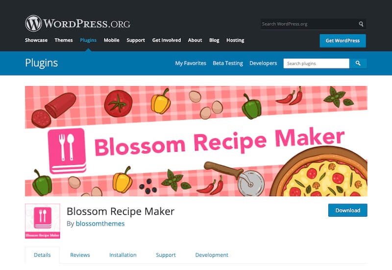 Blossom-Recipe-Maker