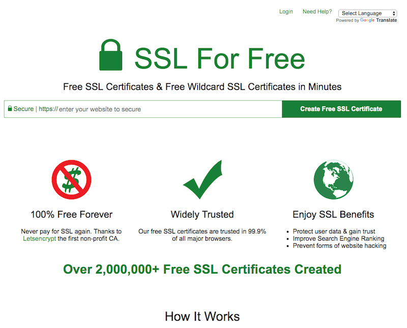 SSL-For-Free