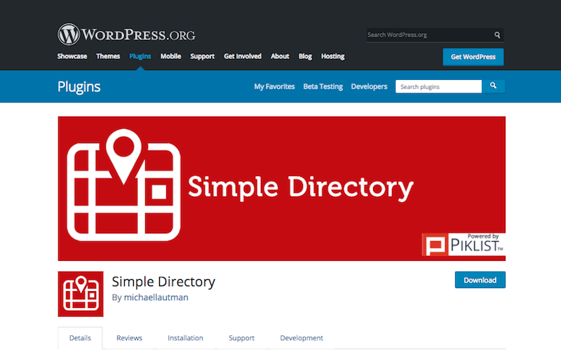 Simple-Directory