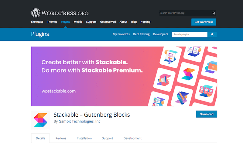 Stackable-Gutenberg-Blocks