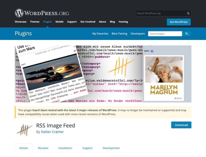 RSS-Image-Feed