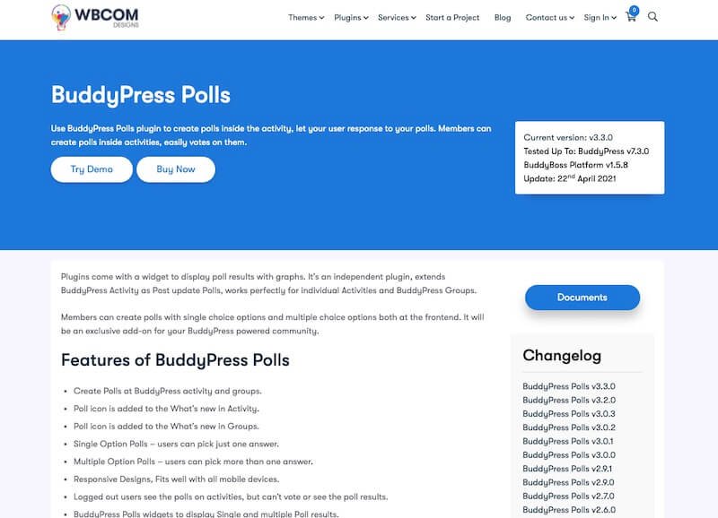 BuddyPress Polls
