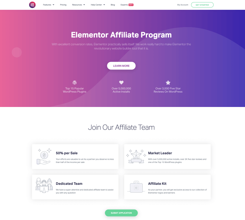 Elementor Affiliate Program__