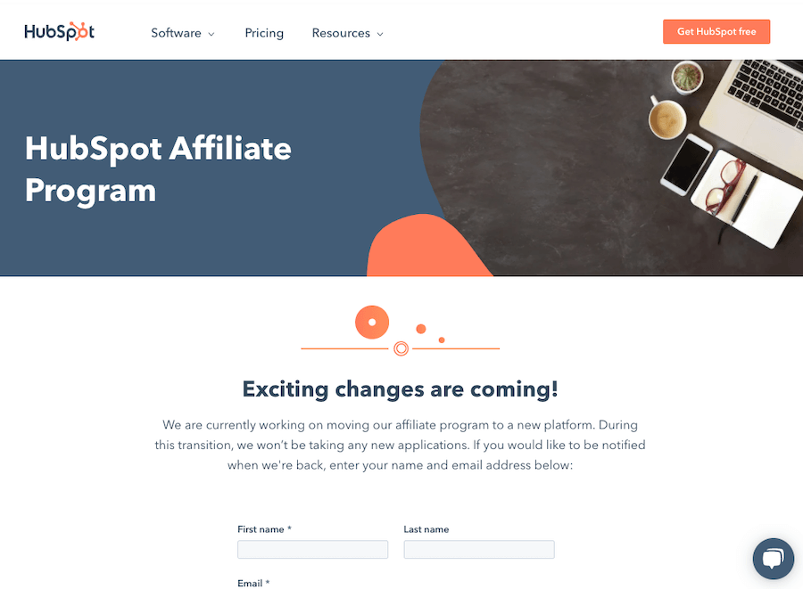 HubSpot Affiliate Program