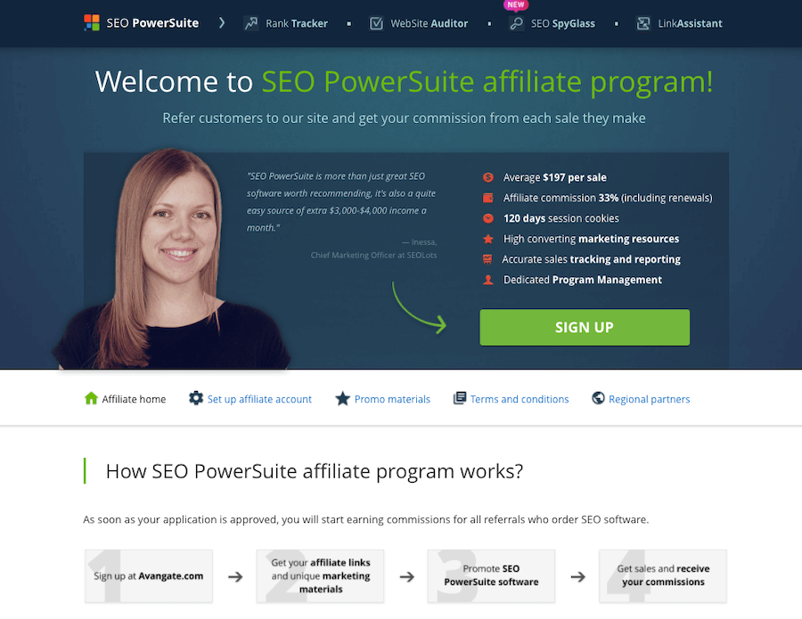 SEO PowerSuite Affiliate Program