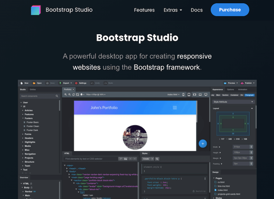 Bootstrap Studio