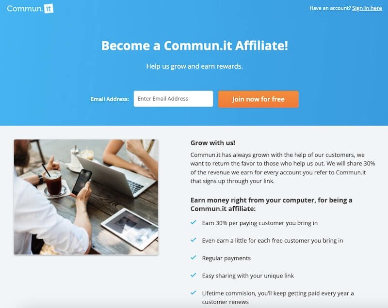 Commun.it Affiliate Program