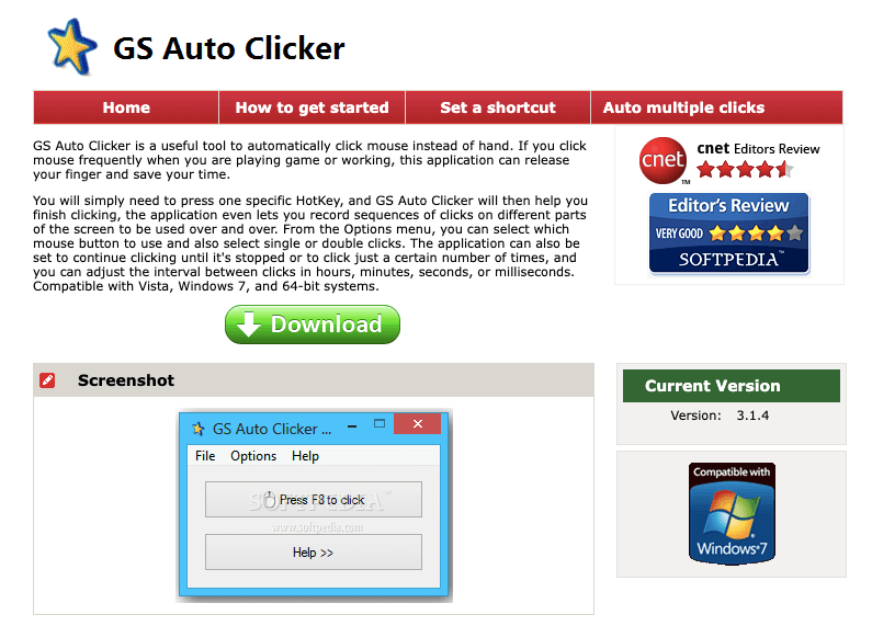 GS Auto Clicker