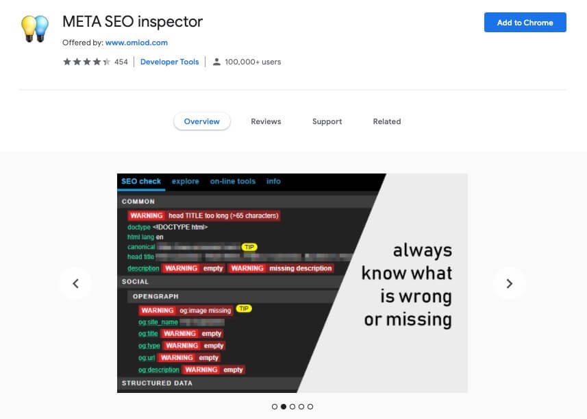 META-SEO-Inspector